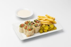 Arabic shawarma beef platter