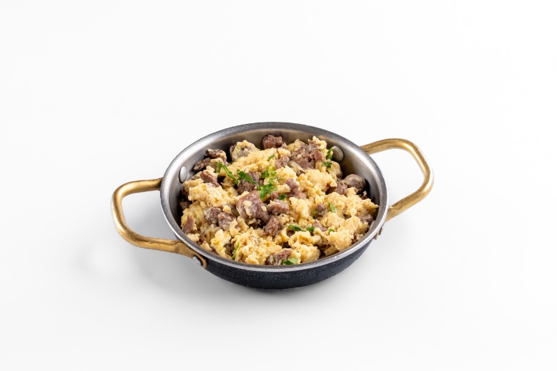 Eggs with Meat