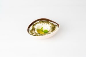 Labneh with Garlic and Mint