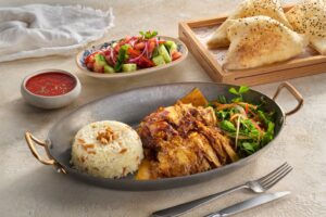 Chicken Döner Platter (Chicken Döner Plate)