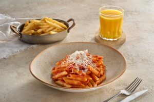 Penne Pasta with Tomato Sauce