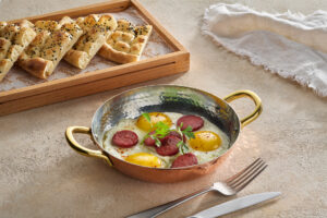 Eggs with Sucuk