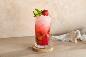 Strawberry Lychee Mojito